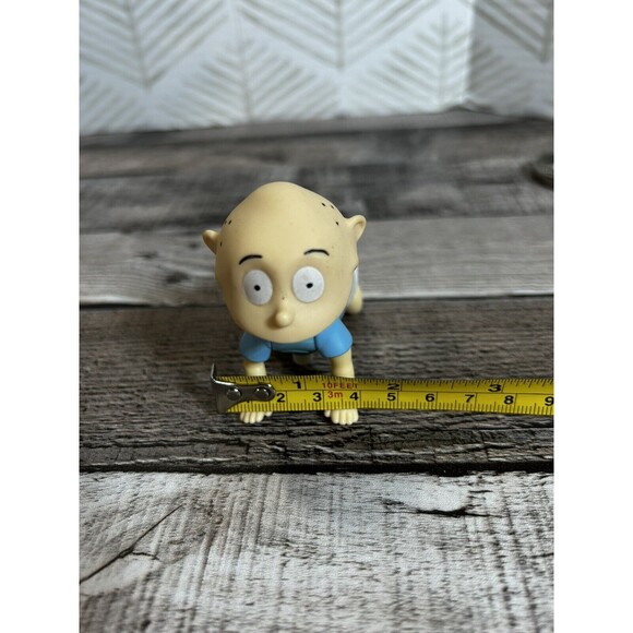 Rugrats Vintage Wind up Tommy Pickles Crawling Baby Figure 1998 Toy Burger King - Picture 6 of 7